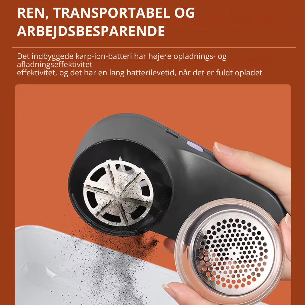 Fluff-O-Nator™ | Få dit tøj til at se ud som nyt igen!
