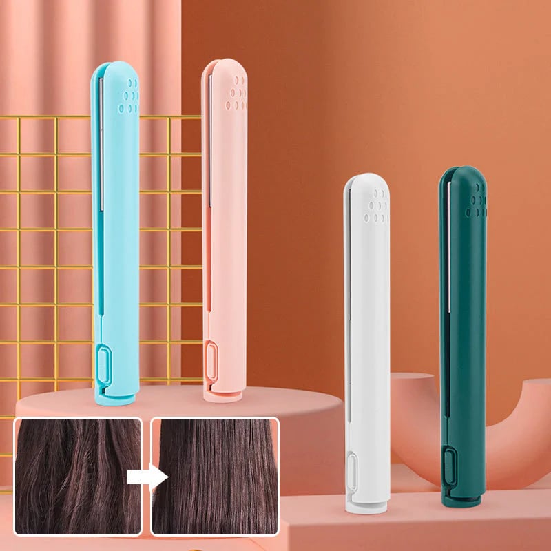 CurlEase™ Bærbar multifunktionel USB-krøllejern