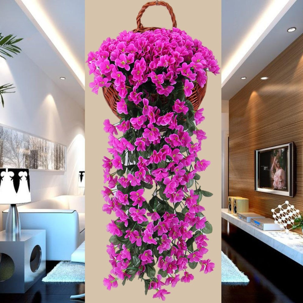 Orkideer Cascade | Kunstblomster til Enhver Lejlighed og Hver Sæson 1+1 GRATIS