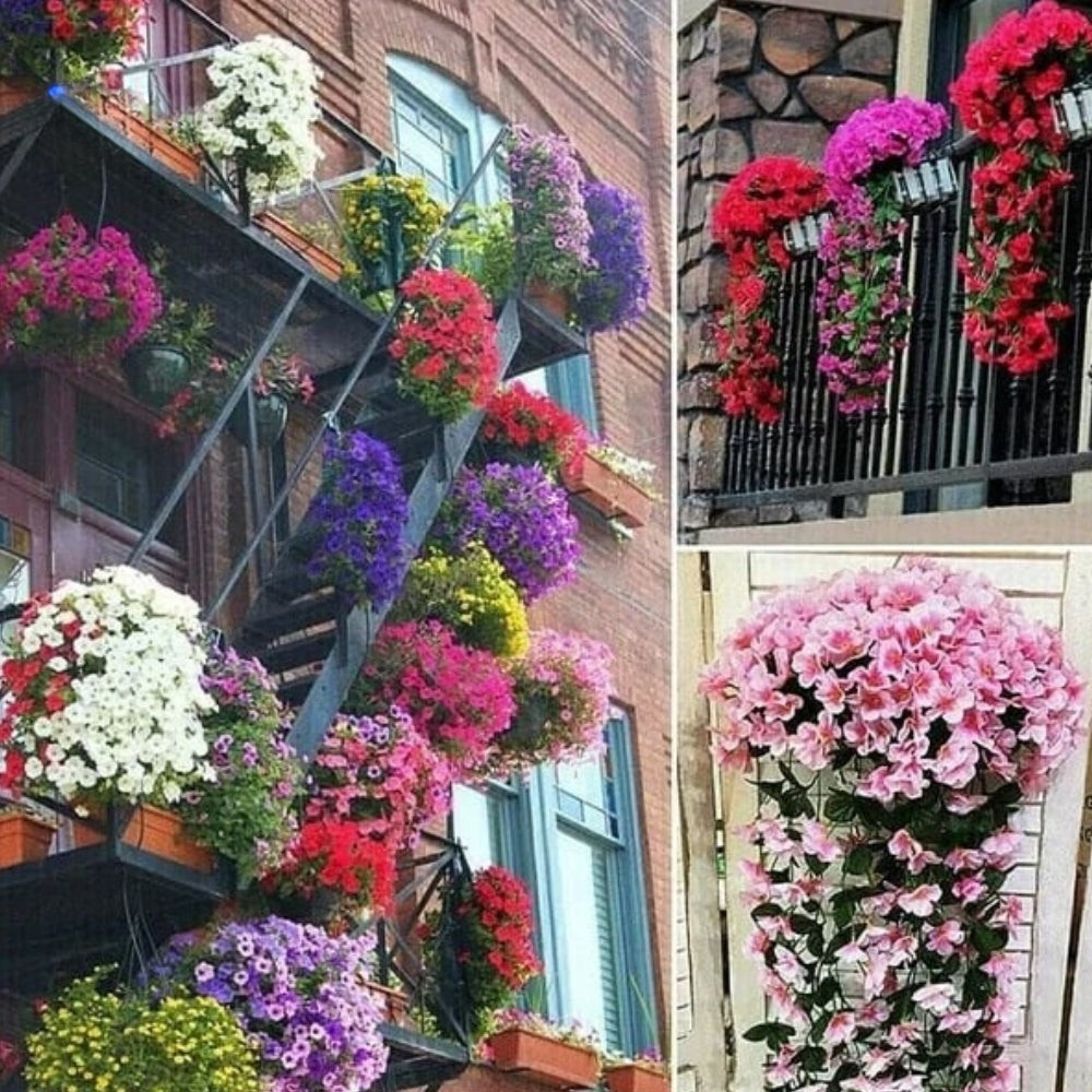 Orkideer Cascade | Kunstblomster til Enhver Lejlighed og Hver Sæson 1+1 GRATIS