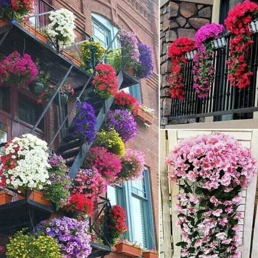 Orkideer Cascade | Kunstblomster til Enhver Lejlighed og Hver Sæson 1+1 GRATIS