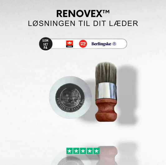 Renovex™ - Reparationscreme til læder med gratis pensler