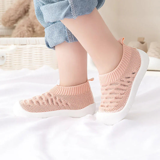 TinyShoes™ Halvfri Baby Mesh Sko
