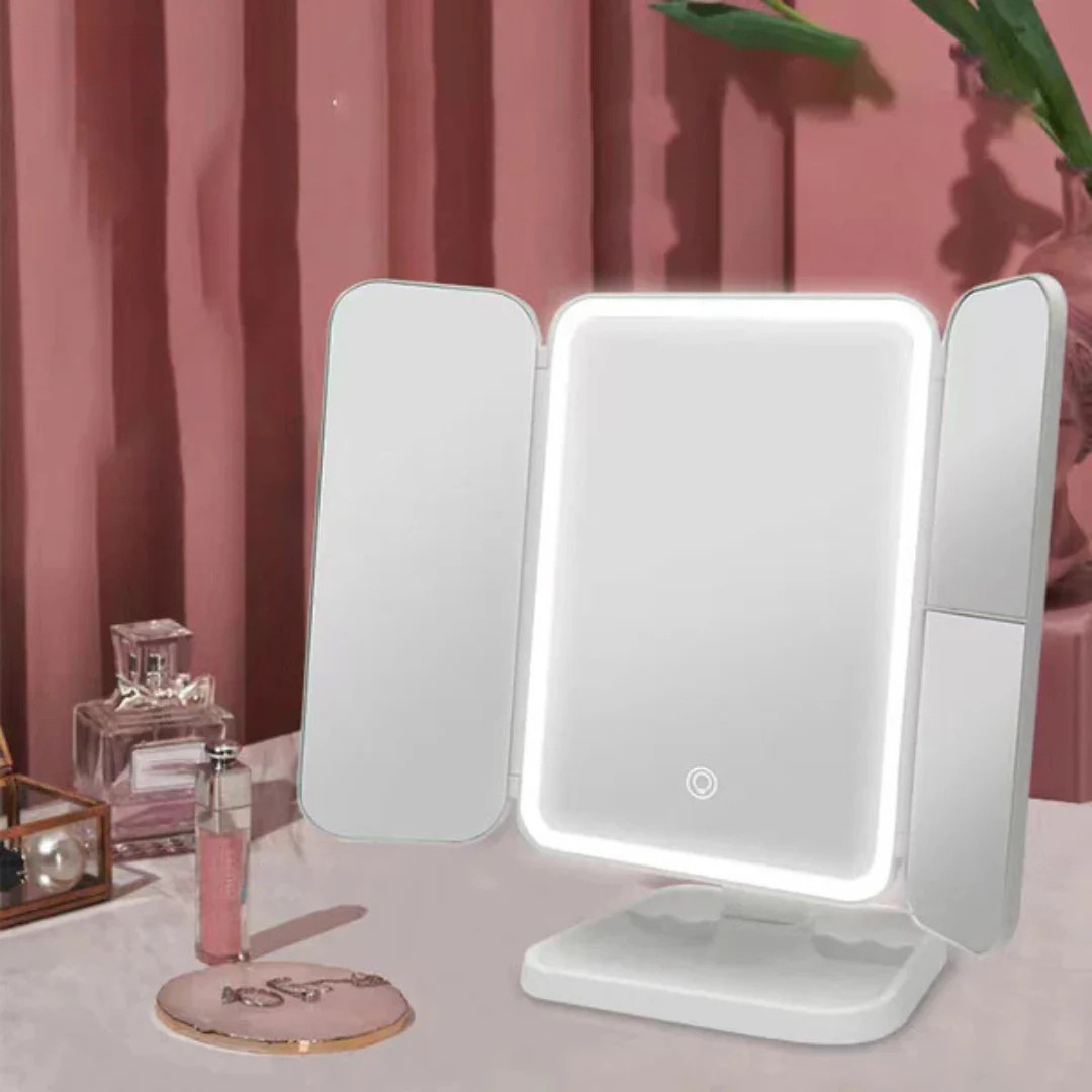 Glow Mirror | Stilfuld skønheds belysning