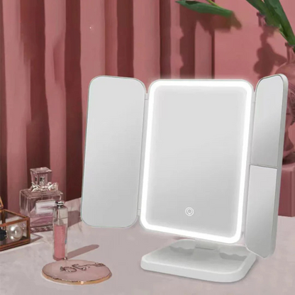 Glow Mirror | Stilfuld skønheds belysning