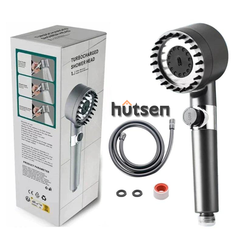 Borhe® Bruser - 4 i 1 Massage og Hudpleje Multifunktionel Brusehoved