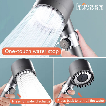 Borhe® Bruser - 4 i 1 Massage og Hudpleje Multifunktionel Brusehoved